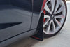 Rally Armor 17-22 Tesla Model 3 Black UR Mud Flap w/ White Logo