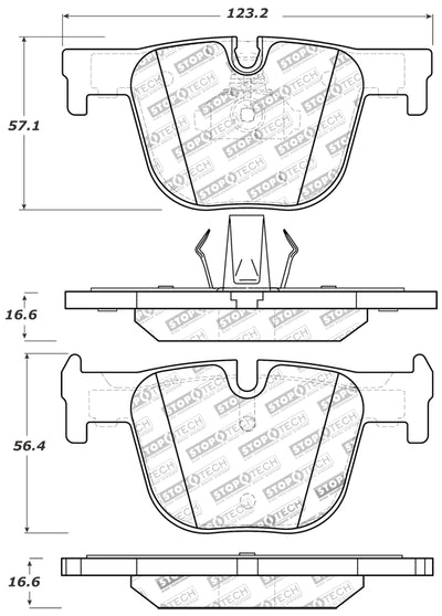 StopTech Performance Brake Pads