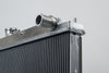 CSF Nissan R33 Skyline GT-R/GTS Full Billet Aluminum High-Performance Radiator - Black