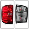 Xtune Chevy Silverado 2014-2016 Driver Side Tail Lights - OEM Left ALT-JH-CS14-OE-L