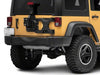 Officially Licensed Jeep 07-18 Jeep Wrangler JK HD Tire Carrier w/ Mount and Jeep Logo