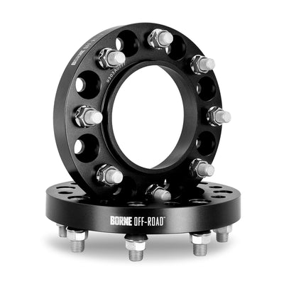 Mishimoto Borne Off-Road Wheel Spacers 8x180 124.1 32 M14 Black