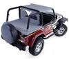 Rampage 1987-1991 Jeep Wrangler(YJ) Cab Soft Top And Tonneau Cover - Black Denim
