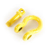 Rugged Ridge Yellow 3/4in D-Rings