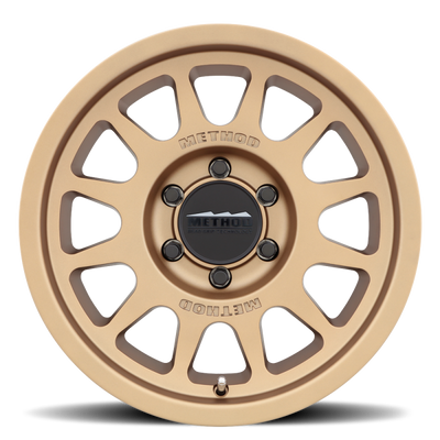 Method MR703 17x8.5 0mm Offset 6x5.5 106.25mm CB Method Bronze Wheel