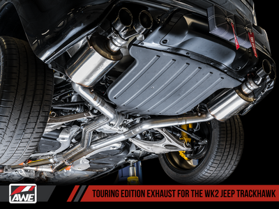 AWE Tuning 2020 Jeep Grand Cherokee SRT/Trackhawk Touring Edition Exhaust - Use w/Stock Tips