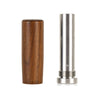 Mishimoto Tall Steel Core Wood Shift Knob - Walnut