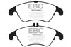 EBC 12+ Mercedes-Benz C250 Coupe 1.8 Turbo Sport Edition Redstuff Front Brake Pads