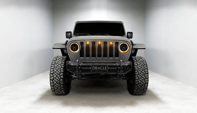 Oracle Jeep Wrangler JL/Gladiator JT 7in. High Powered LED Headlights (Pair) - Dynamic - Dynamic