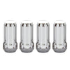 McGard SplineDrive Lug Nut (Cone Seat) M14X1.5 / 1.935in. Length (4-Pack) - Chrome (Req. Tool)