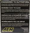 AEM DryFlow Air Filter AIR FILTER KIT 2.75in X 5in DRYFLOW- W/HOLE