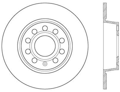 StopTech Drilled Sport Brake Rotor