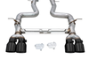 AWE Tuning BMW F8X M3/M4 Track Edition Catback Exhaust - Diamond Black Tips