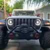 Oracle Jeep JL/Gladiator JT Oculus Switchback Bi-LED Projector Headlights - Amber/White Switchback