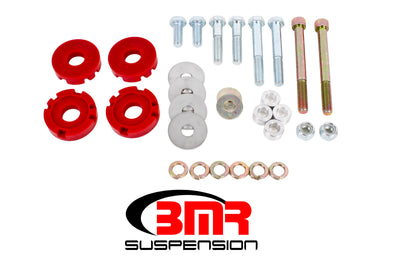 BMR 15-17 S550 Mustang Differential Lockout Bushing Kit (Polyurethane) - Red