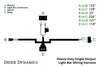 Diode Dynamics Heavy Duty (Single) Output Light Bar Wiring Harness