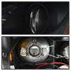 Spyder Lexus IS 250/350 2006-2010 Projector Headlights DRL Black Smoke PRO-YD-LIS06-DRL-BSM