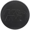K&N Universal Rubber Filter-Round Tapered 4.5in Flange ID x 8in Base OD x 6.625in Top OD x 8in H