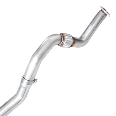 AWE Tuning 2022+ Honda Civic Si FE1 FWD Track Edition Catback Exhaust - Dual Chrome Silver Tips