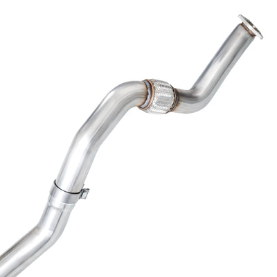 AWE Tuning 2022+ Honda Civic Si FE1 FWD Touring Edition Catback Exhaust - Dual Chrome Silver Tips