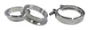 Torque Solution Stainless Steel V-Band Clamp & Flange Kit - 3in (76mm)