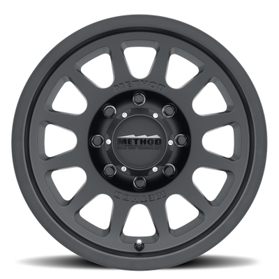 Method MR703 17x8.5 0mm Offset 8x170 130.81mm CB Matte Black Wheel