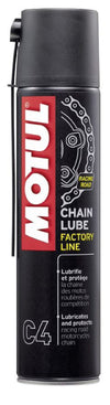 Motul .400L Cleaners C4 CHAIN LUBE FACTORY LINE - Case of 12