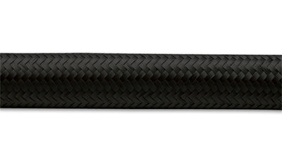 Vibrant -20 AN Black Nylon Braided Flex Hose (20 foot roll)