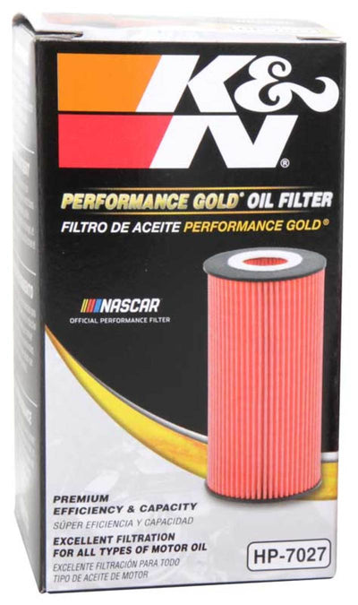 K&N Performance Oil Filter for 09-19 GM 1.4L / 1.6L / 1.8L w/ Hengst Filter Housing