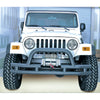 Rugged Ridge 3-In Dbl Tube Front Winch Bumper w/Hoop 76-06 Models