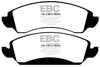 EBC 09-14 Cadillac Escalade 6.0 Hybrid Greenstuff Front Brake Pads