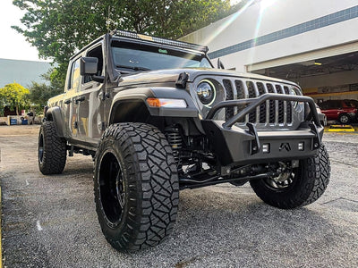 Oracle Jeep JL/Gladiator JT Oculus Switchback Bi-LED Projector Headlights - Amber/White Switchback