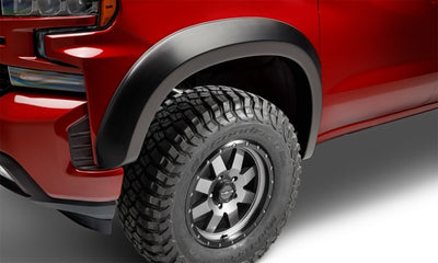 Bushwacker 19-21 Chevrolet Silverado 15 Extend-A-Fender Style Flares 4pc 78.8 Bed  - Black