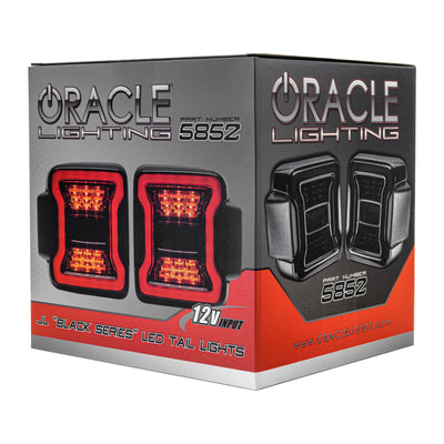 Oracle Jeep Wrangler JL Black Series LED Tail Lights