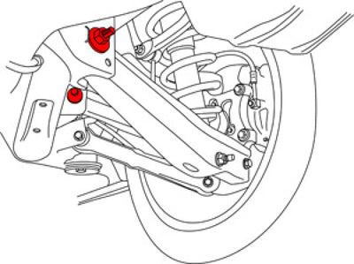 SPC Performance Camaro Rear Camber/Toe Adjustment Kit