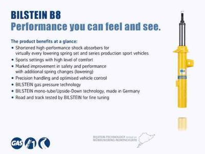 Bilstein B8 (SP) 01-09 VW Jetta Rear 36mm Monotube Shock Absorber *SPECIAL ORDER*