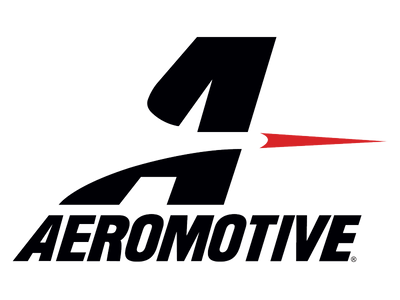 Aeromotive Banner - 32in x 92in (Black/Red)