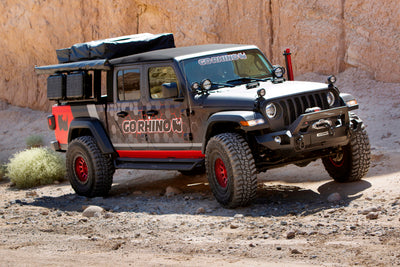 Go Rhino 19-21 Jeep Gladiator XRS Overland Xtreme Rack - Box 2 (Req. gor5950000T-01)