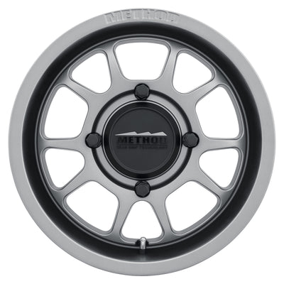 Method MR409 15x10 5+5/0mm Offset 4x136 106.25mm CB Steel Grey Wheel