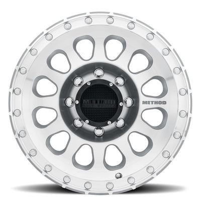 Method MR315 18x9 +18mm Offset 8x6.5 130.81mm CB Machined/Clear Coat Wheel