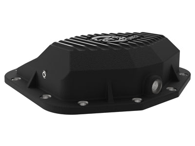 aFe POWER 21-22 Ram 1500 TRX Hemi V8 6.2L (sc) PRO Series Rear Differential Cover Black w/ Machined