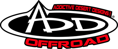 Addictive Desert Designs 17-20 Ford F-150 Raptor Bomber Front Bumper w/ 4 Rigid 360 6in Round Mounts