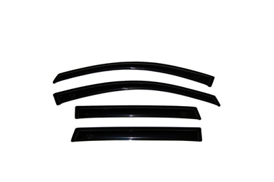 AVS 91-99 Ford Escort Wagon Ventvisor Outside Mount Window Deflectors 4pc - Smoke