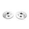 Power Stop 15-19 Chevrolet Colorado Front Evolution Drilled & Slotted Rotors - Pair