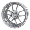 Enkei PF01SS 17x9 5x114.3 60mm Offset 75mm Bore Diameter Silver Wheel