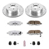 Power Stop 03-12 Infiniti FX35 Rear Z26 Street Warrior Brake Kit