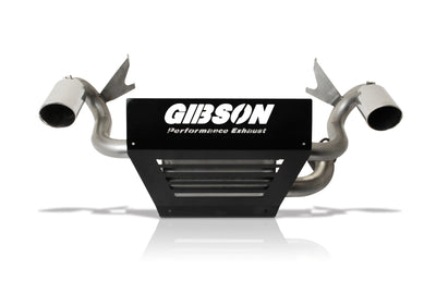 Gibson 16-18 Polaris RZR XP Turbo EPS Base 2.25in Dual Exhaust - Stainless