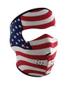 NEOPRENE FACE MASK, USA FLAG, STARS & STRIPES