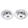 Power Stop 88-91 Honda Civic Front Evolution Drilled & Slotted Rotors - Pair