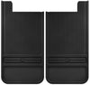 Husky Liners Universal 12in Wide Black Rubber Rear Mud Flaps w/o Weight